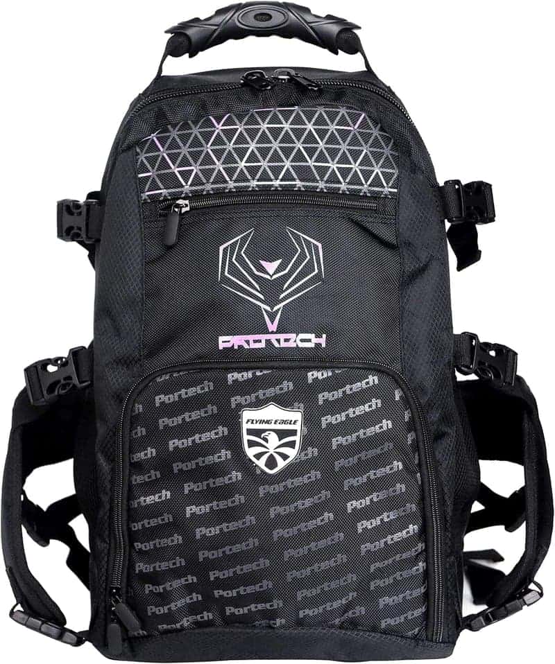 Inline Skate Backpack for Travel and Daily Commute, Pink, Medium