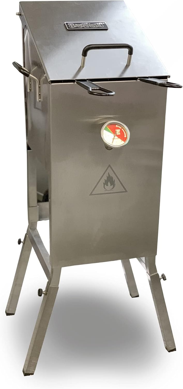Bayou Classic 4-Gal Stainless Fryer with Mesh Baskets