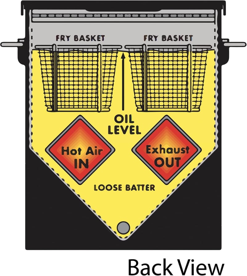 Bayou Classic 4-Gal Stainless Fryer with Mesh Baskets