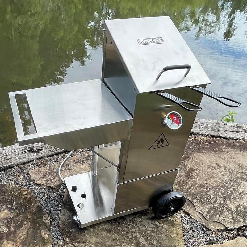 Bayou Stainless Fryer with Cart & Accessories