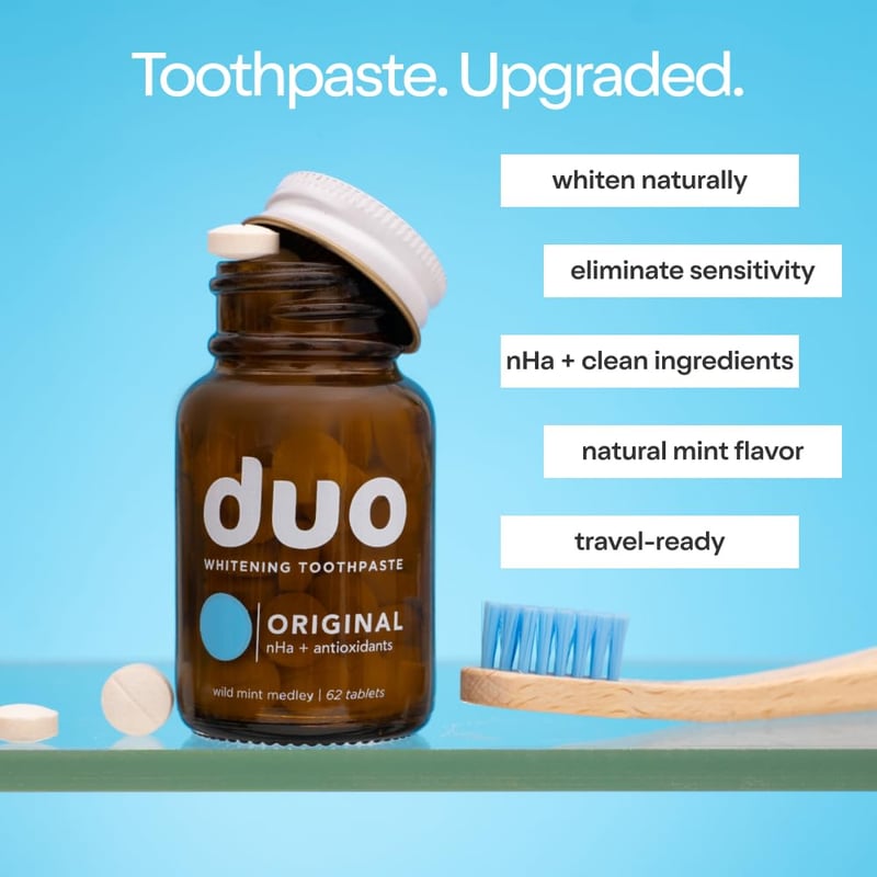 Toothpaste Tablets with Nano-Hydroxyapatite, Wild Mint, 62 Count