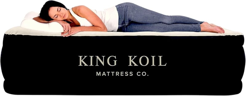 Queen Air Mattress with Built-in Pump, 20
