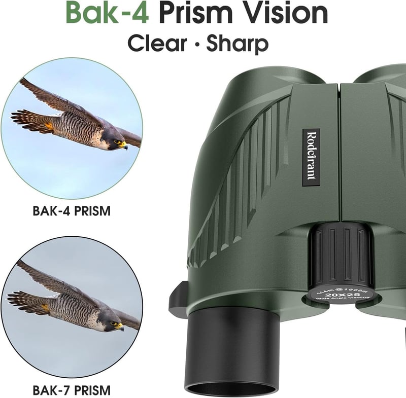 Compact Waterproof Binoculars for Bird Watching