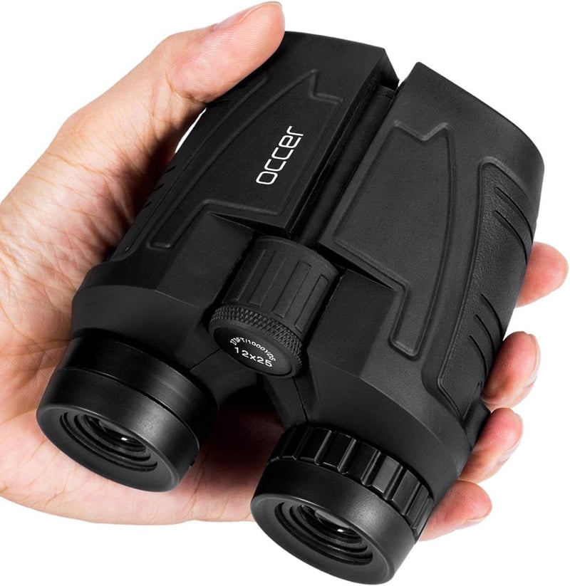 Outdoor Binoculars 12x25 Waterproof Large Eyepiece