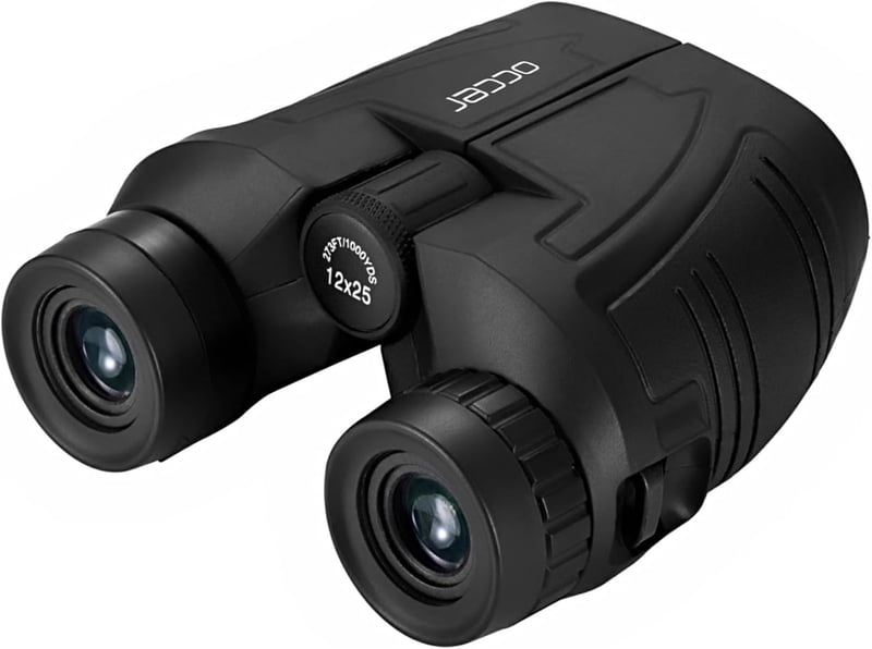 Outdoor Binoculars 12x25 Waterproof Large Eyepiece
