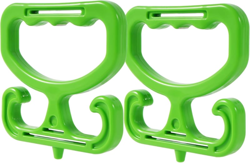 Heavy-Duty Grocery Bag Holders, 2-Pack, 100lb Capacity