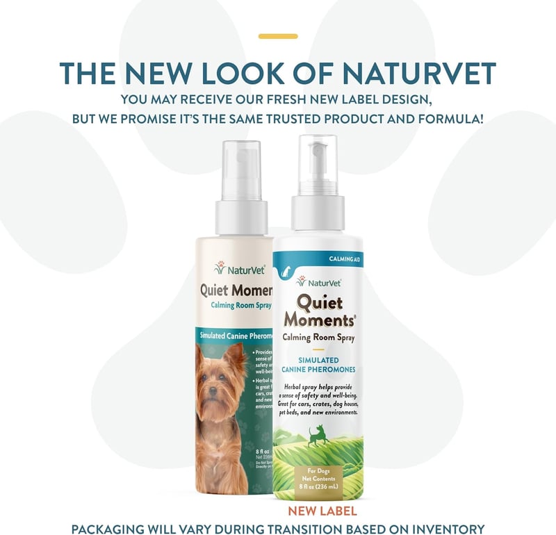 Calming Room Spray for Dogs – Herbal Stress Relief, 8 Oz.