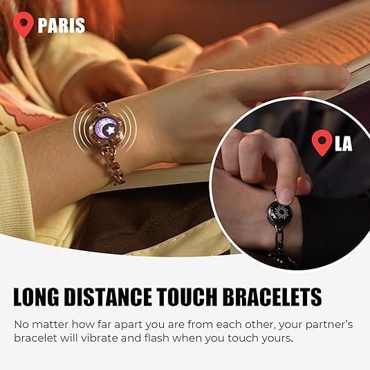 Couples Distance Bluetooth Bracelets
