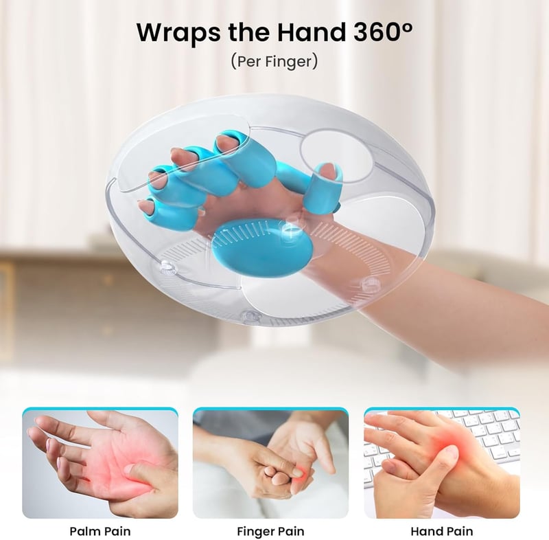 Mother's Day Hand Massager with Heat - White