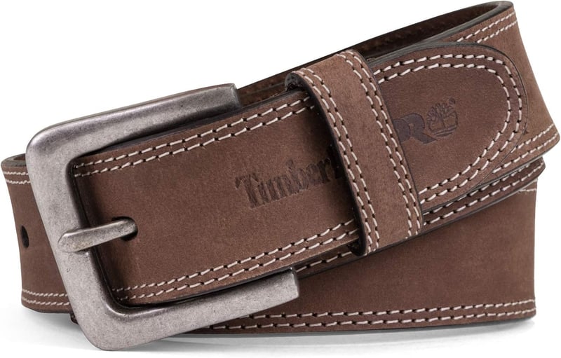 Men's Boot Leather Belt, 38mm by Timberland PRO