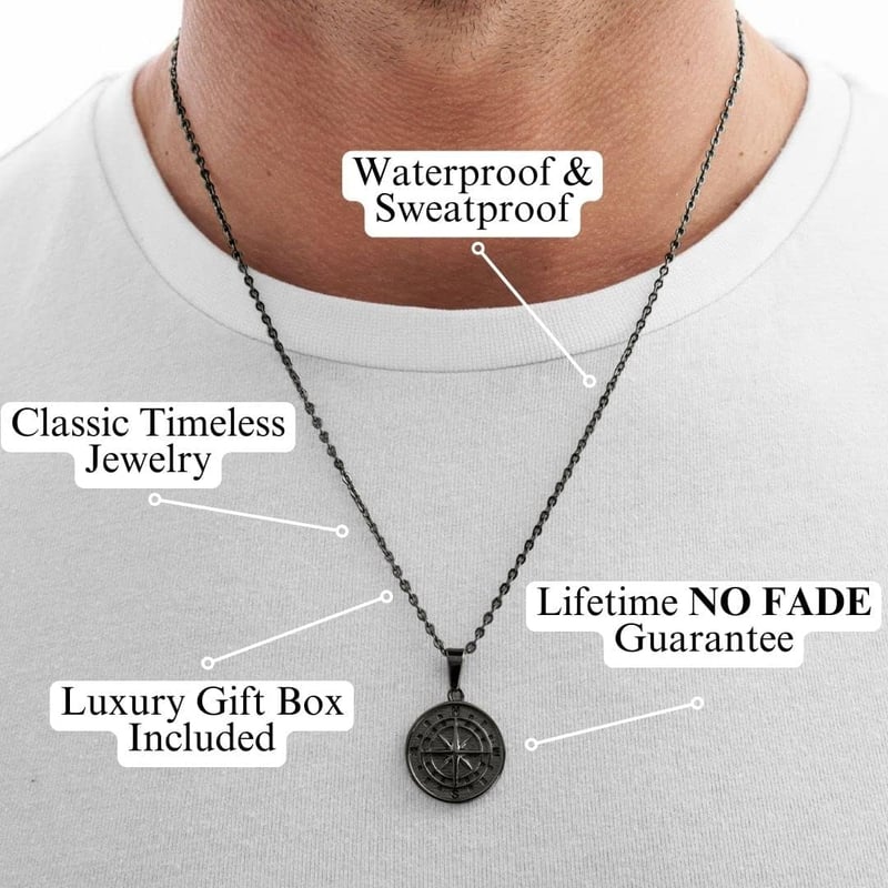 Romantic Husband Gift - Steel Bracelet Jewelry Set
