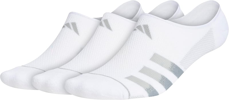 Men's Superlite Stripe No Show Socks (3-Pair)