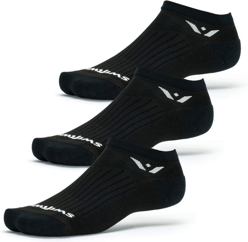 Performance Cushioned No-Show Socks - 3 Pairs