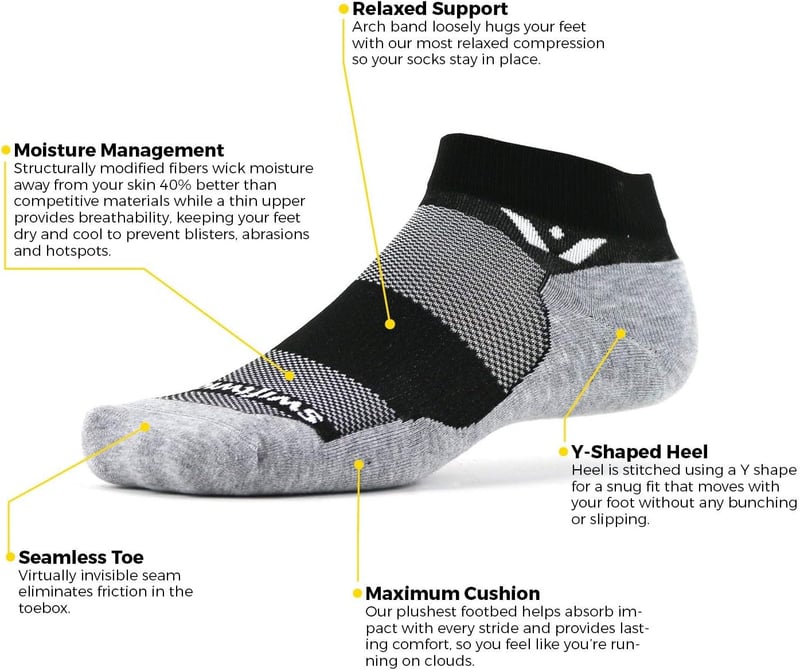 Golf & Running Socks, Max Cushion