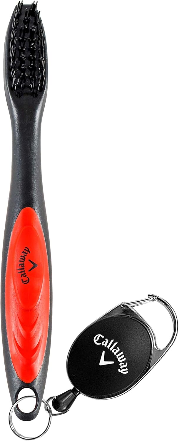 Callaway Golf Club Brush with Retractable Cord