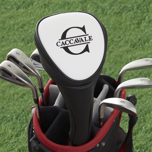 Personalized Embroidered Golf Club Cover – Custom Driver Gift
