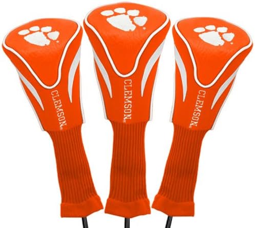 NCAA Golf Club Headcovers Set - Velour Lined