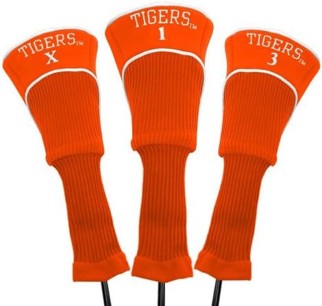 NCAA Golf Club Headcovers Set - Velour Lined