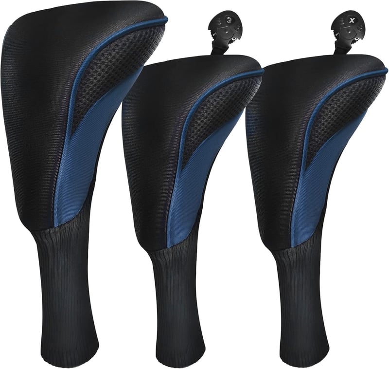 Golf Club Headcovers Set with Number Tags for Golfers