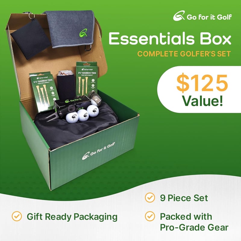 Golf Gift Box - Premium Accessories & Training Tools for Golfers
