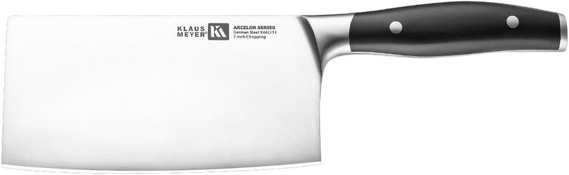 7-Inch German Steel Meat Cleaver with Ergonomic Handle