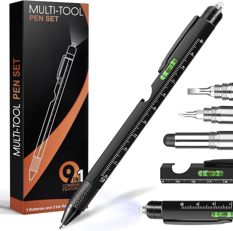 Father's Day Multitool Pen - 9-in-1 Gadgets for Men