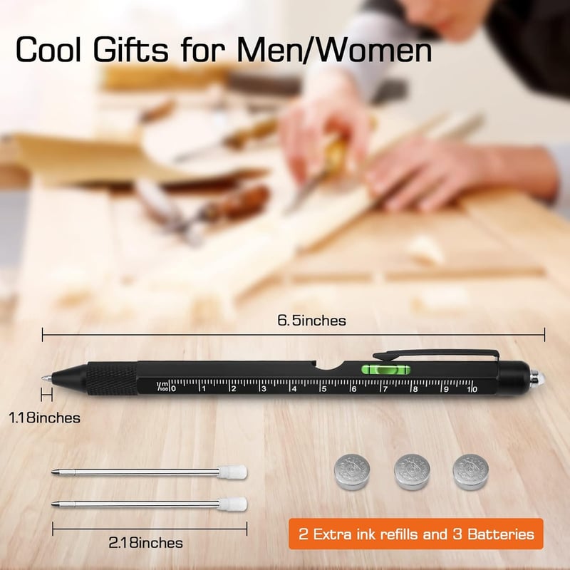 Father's Day Multitool Pen - 9-in-1 Gadgets for Men
