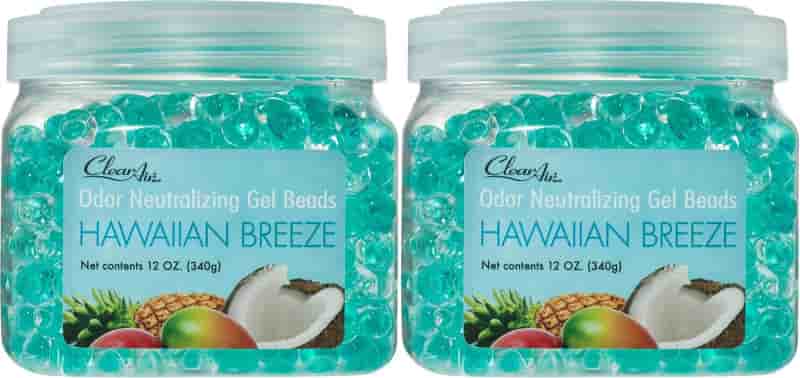 Odor Eliminator Gel Beads, Hawaiian Breeze, 12 oz, 2-Pack