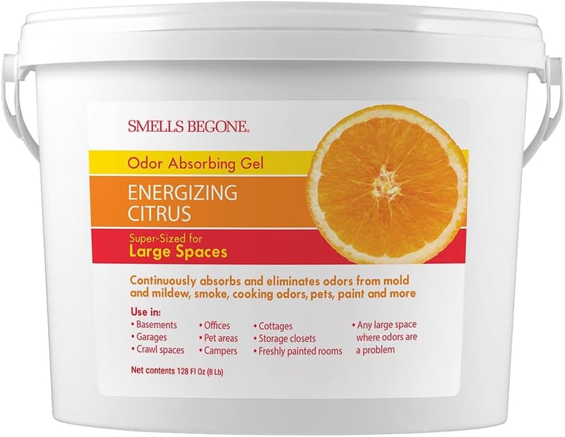 Industrial Citrus Odor Gel, 1 Gallon