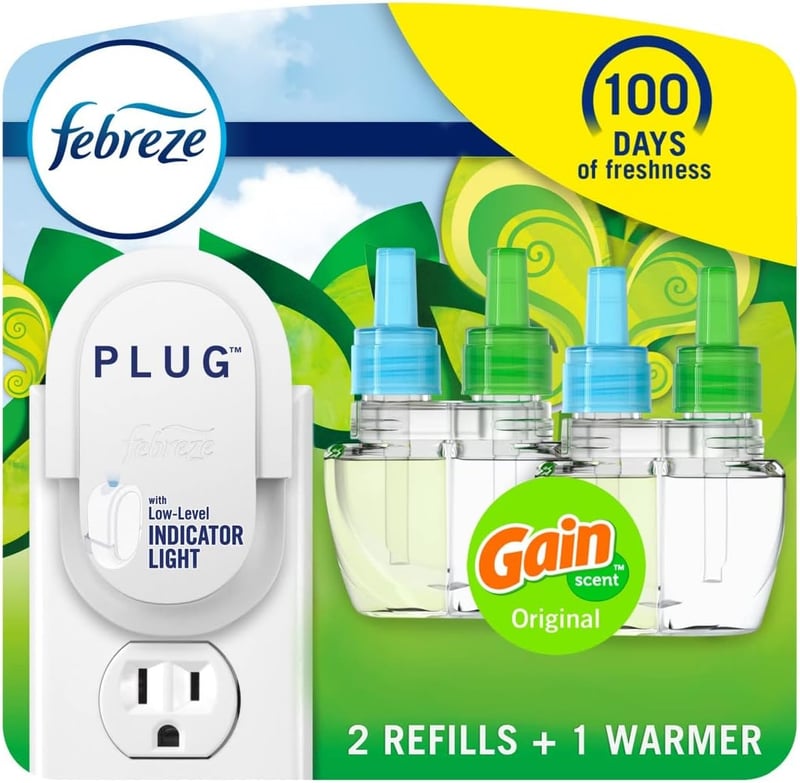 Febreze Plug-In Air Freshener Kit, Gain Scent