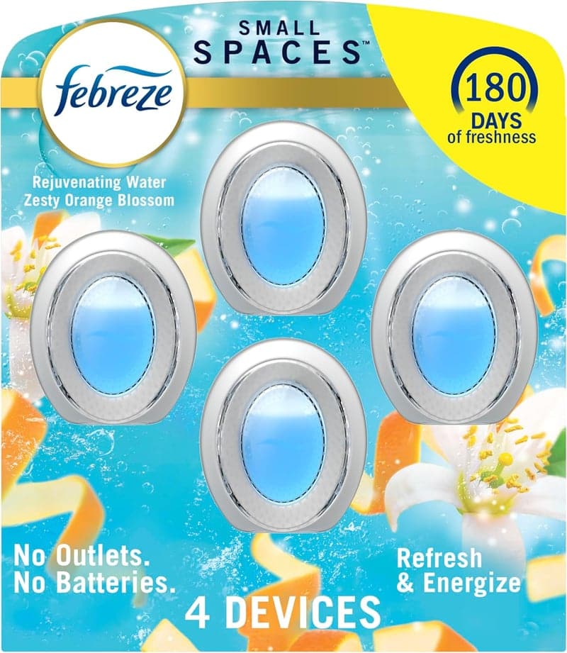 Febreze Refreshing Odor Fighter Air Freshener, 4 Count