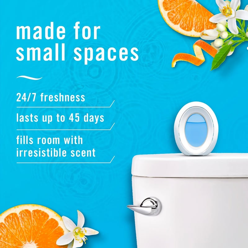 Febreze Refreshing Odor Fighter Air Freshener, 4 Count