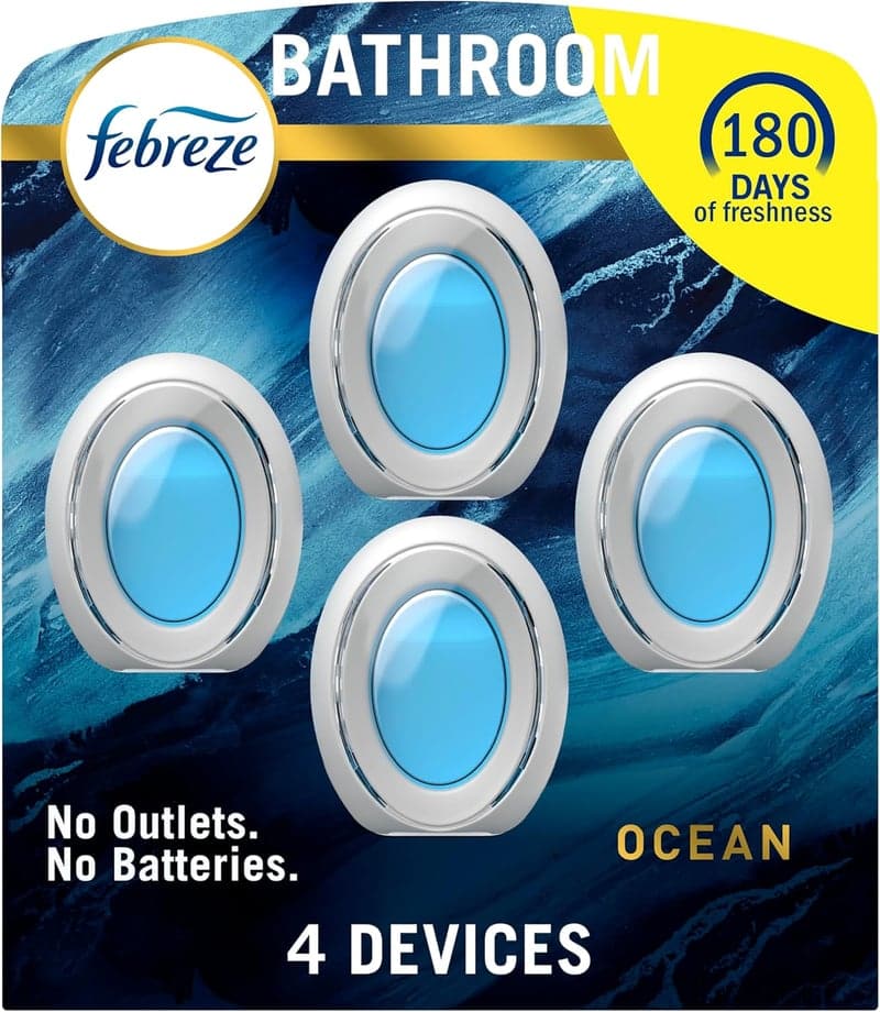 Ocean Scent Small Spaces Air Freshener, 4 Pack
