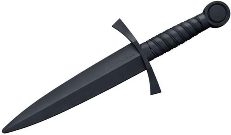 Medieval Black Training Dagger