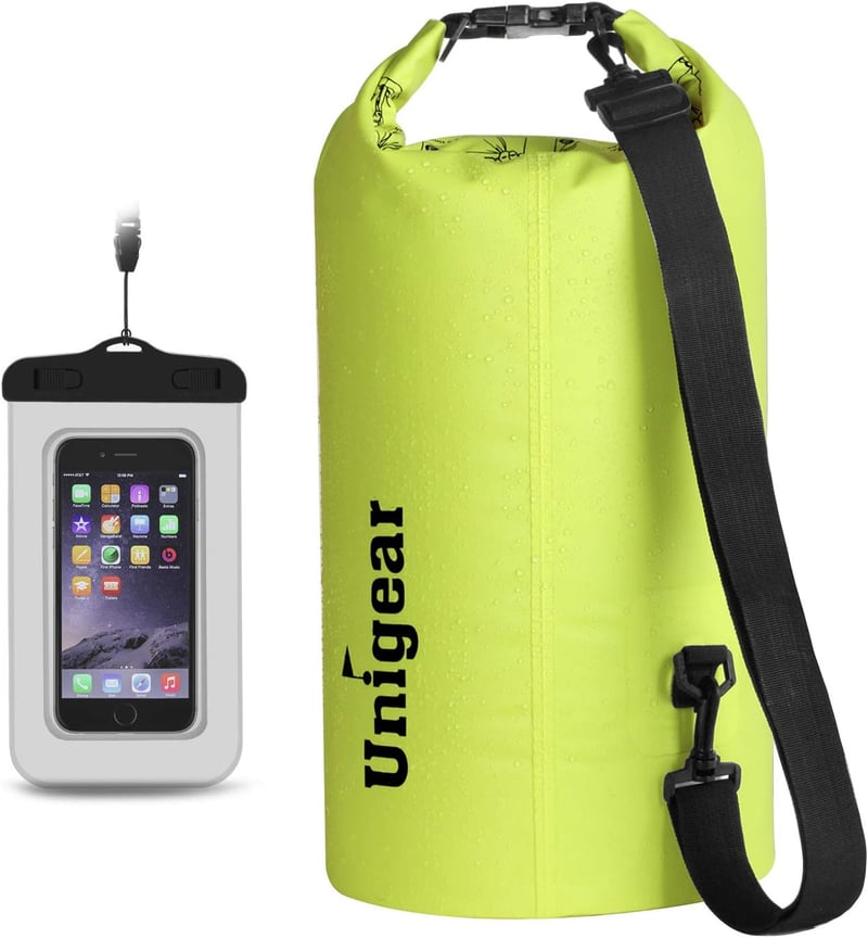 Waterproof Dry Bag with Phone Case for Outdoor Activities