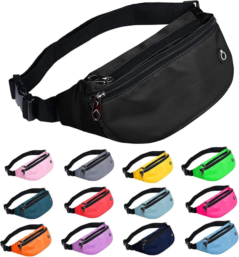 Waterproof Sports Waist Pack for Travel, Hiking, Running