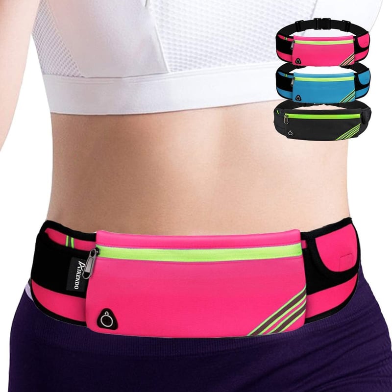 Running Belt Fanny Pack for Women, Water-Resistant Waist Bag
