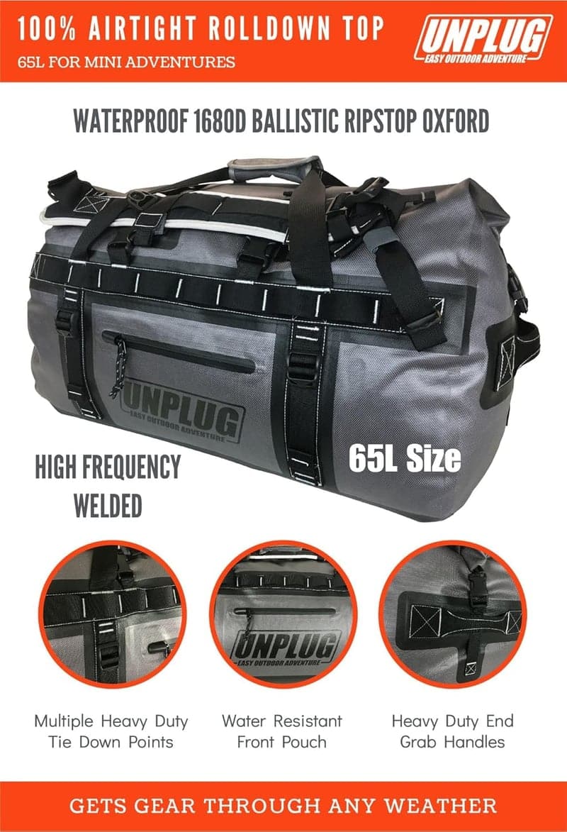 Ultimate Adventure Duffle Bag | Waterproof 1680D | Large & Durable