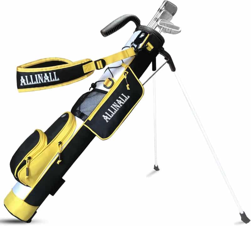 Lightweight Golf Stand Bag with Padded Strap for Men & Women