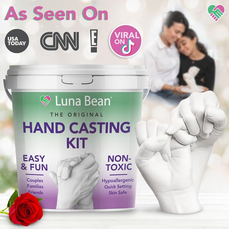 Anniversary Hand Casting Kit for Couples