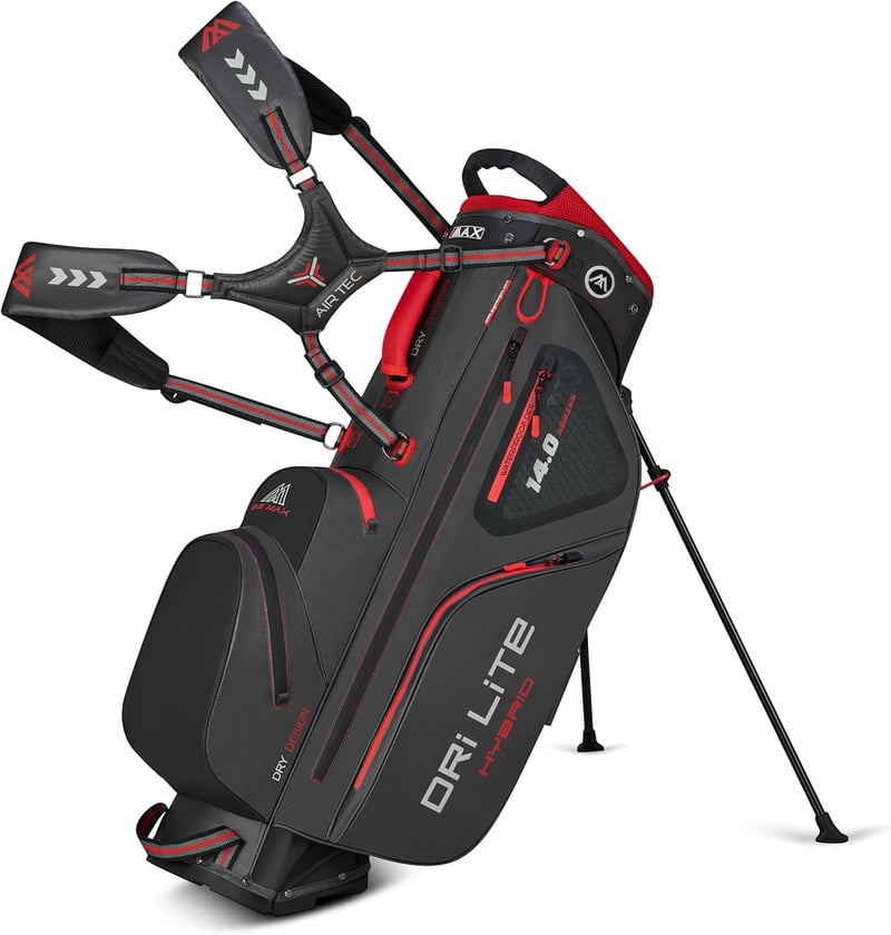 Dri Lite Hybrid Golf Bag – Lightweight, Water-Repellent, 14-Way Divider