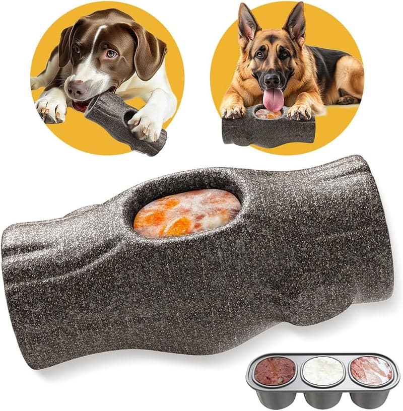 Frozen Treat Puzzle Toy for Large Dogs – Durable & Anxiety-Reducing