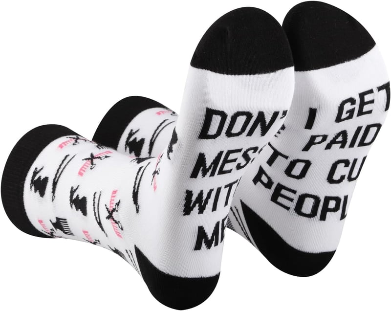 Hairstylist Gift Socks for Salon Professionals