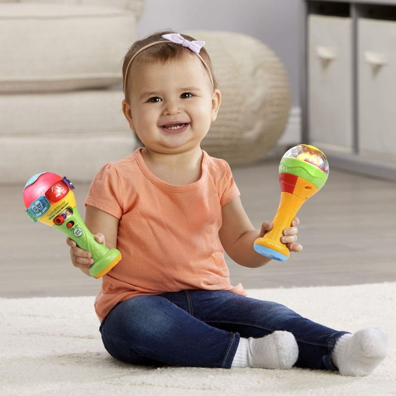 Learn & Groove Shakin' Colors Musical Maracas for Kids