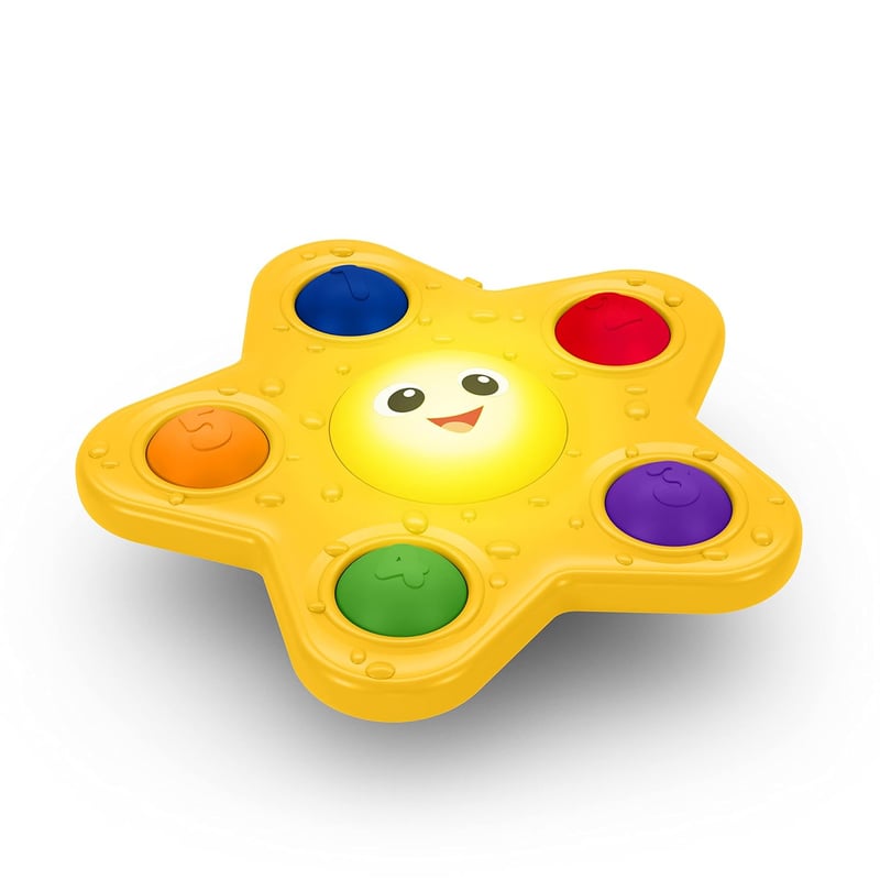 Ocean Explorers Sensory Starfish Popper Toy for Babies 6+ Months