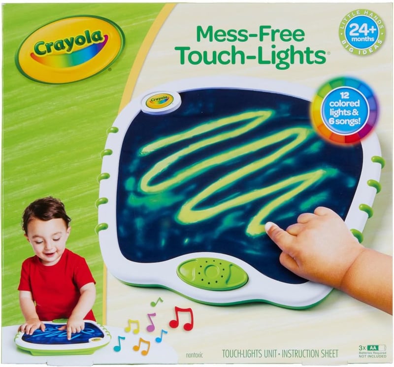 Musical Light-Up Drawing Pad for Toddlers, Mess-Free Painting