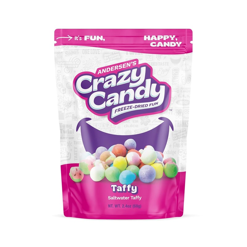 Freeze-Dried Taffy Candy – Andersen's Crazy Candy