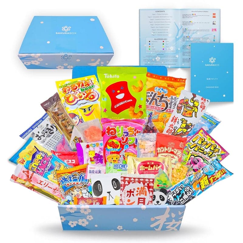 Custom Japanese Snack & Candy Gift Box - 30 Pieces