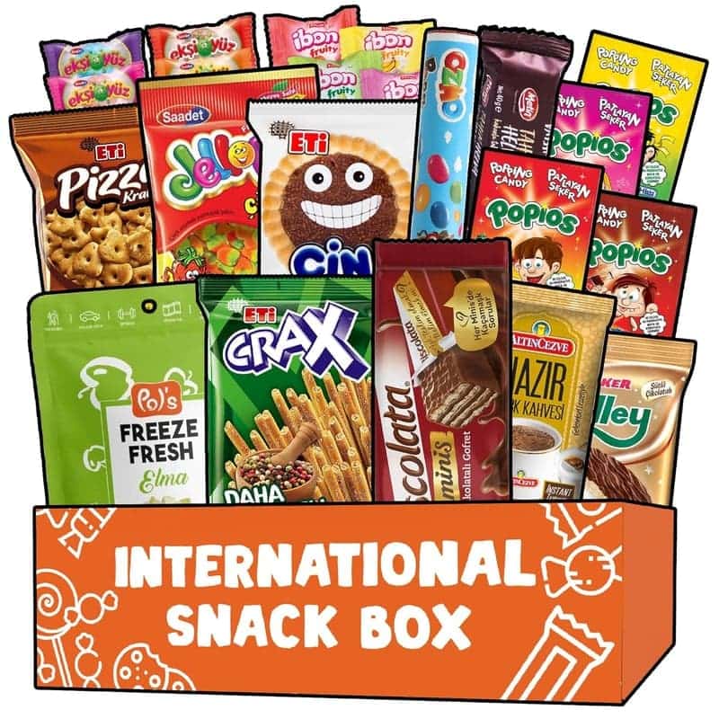 Christmas Snack Box: International Variety Pack
