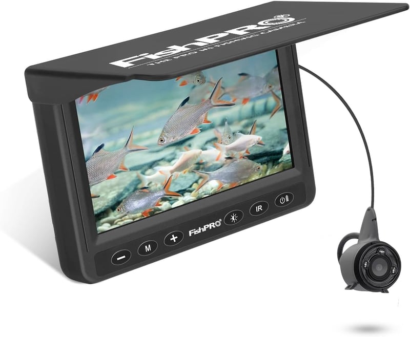 Underwater Fishing Camera HD with LCD Monitor for Ice & Lake Fishing